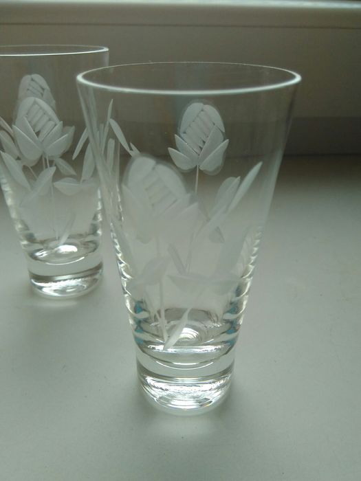 Рюмки Чешское стекло