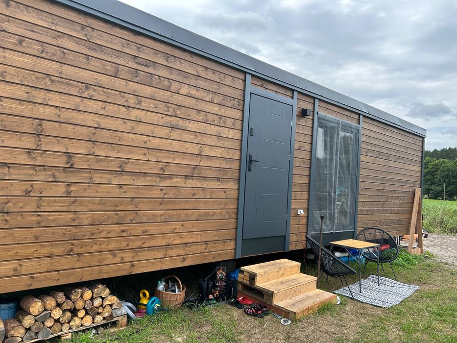 Domek mobilny drewniany 35m