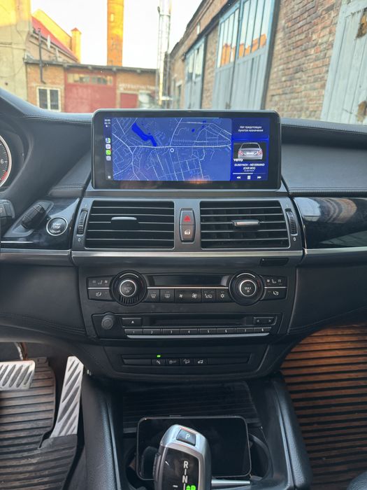 Дисплей Android магнітола 8/64GB CarPlay BMW X5 Е70 X6 Е71