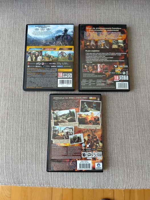 Gry PC Wiedźmin 3 Painkiller Collection Far Cry 2 retro