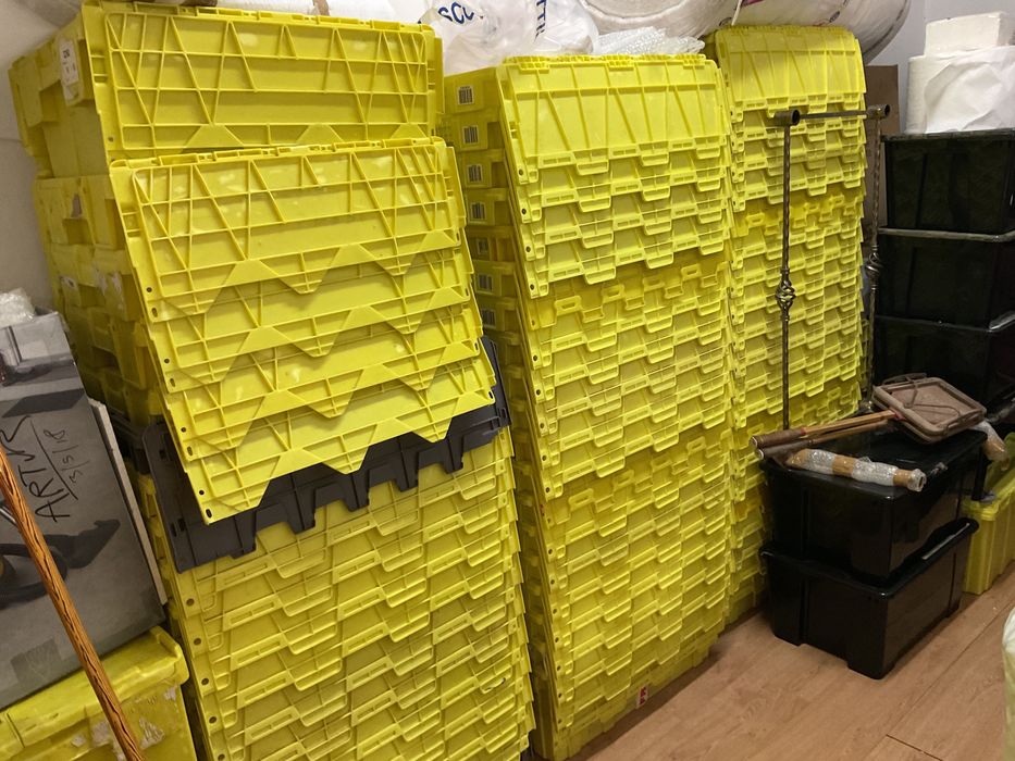 Caixas plásticas arrumações,,,discrição abaixo. EM STOCK 35 peças