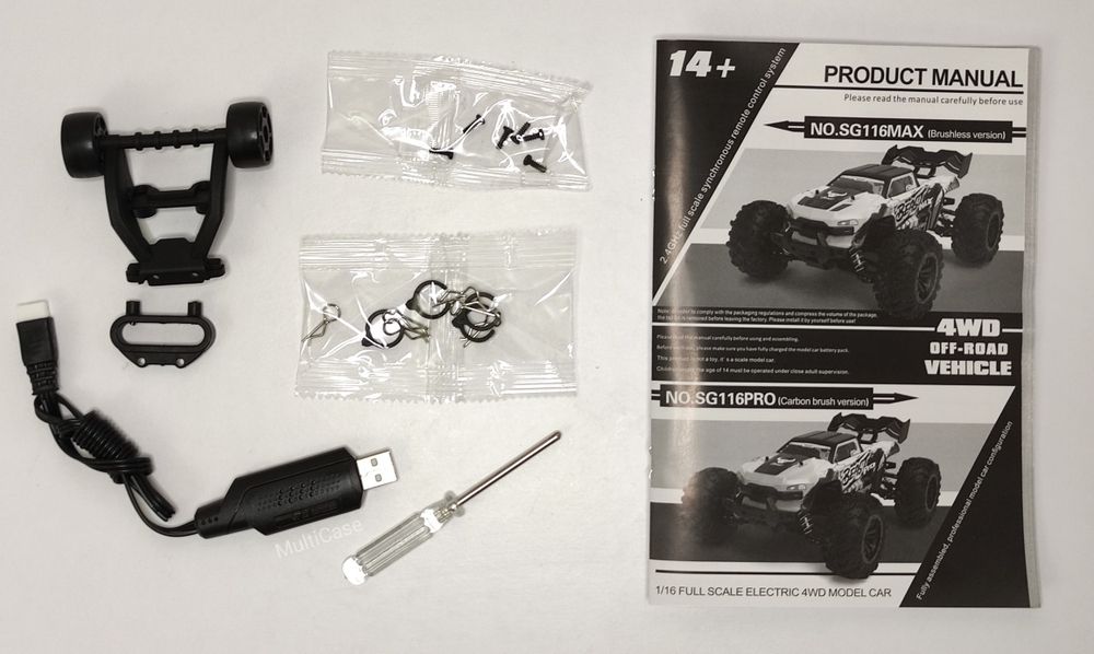 Машинка на радіокеруванні SG116Pro / машинка на радиоуправлении
