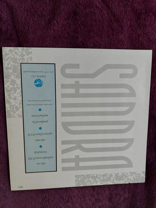 Sandra- Midnight man maxi winyl