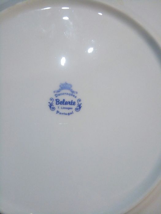 Bule e Prato - Porcelana