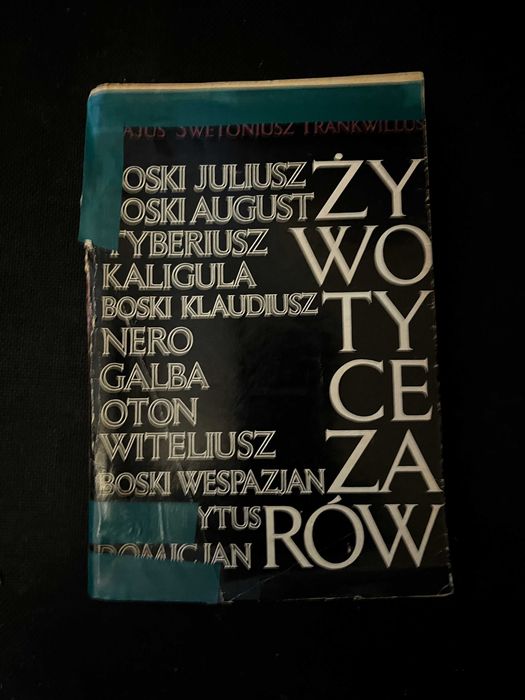 Żywoty cezarów Gajus Swetoniusz Trankwillus