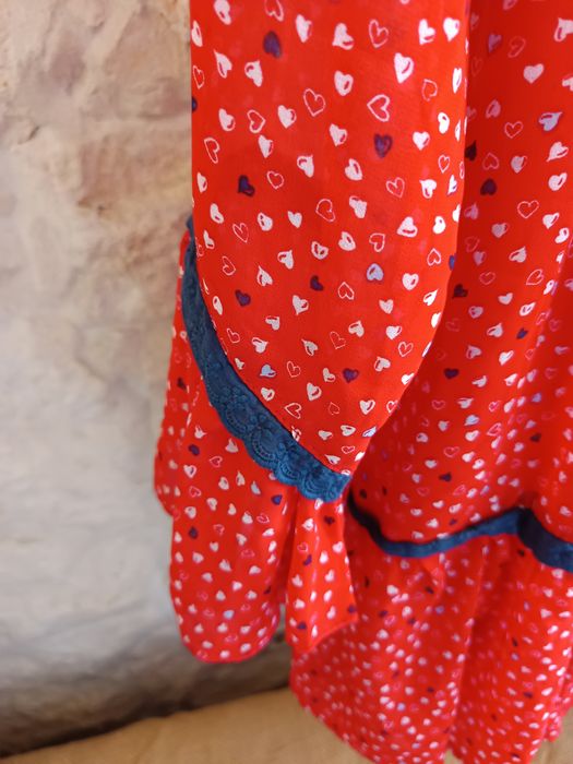 Elegante vestido"Tiempo de Costura"Made Spain.