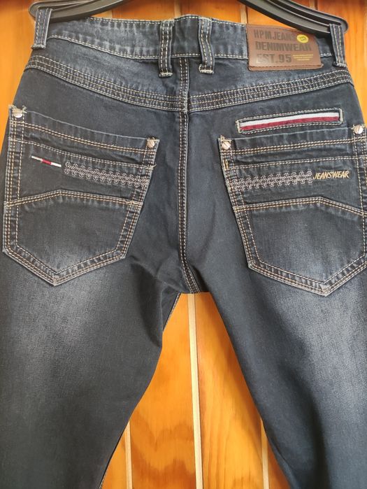 Spodnie dżinsowe HPM Denim męskie