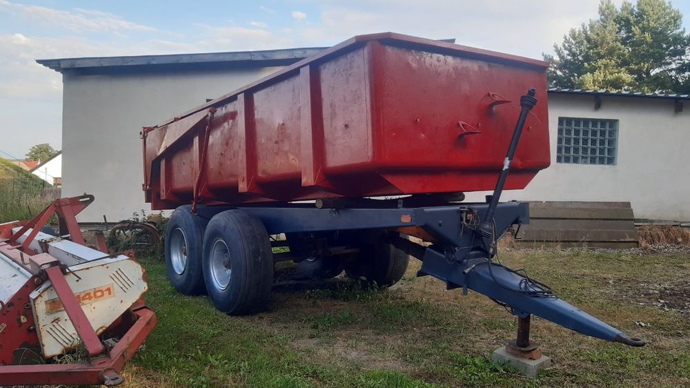 Przyczepa skorupowa rolnicza tandem brimont 12 ton