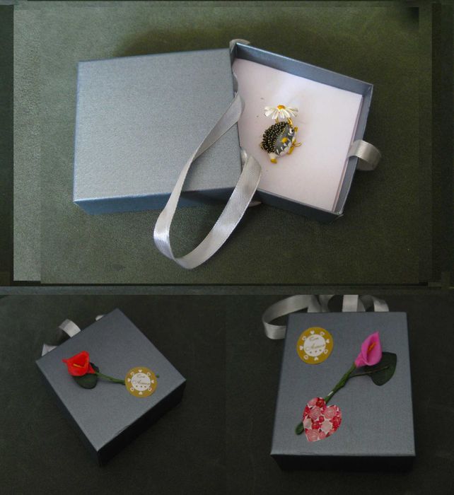 Alfinete / Broche / Pregadeira Ouriço Cacheiro NOVO