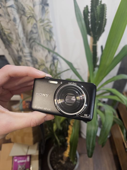 Sony DSC-WX7 czarny – stan idealny | Pudełko | Bateria + ładowarka