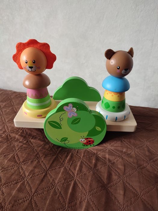 Piramidki Elefun Balansujące zwierzątka 18 m +