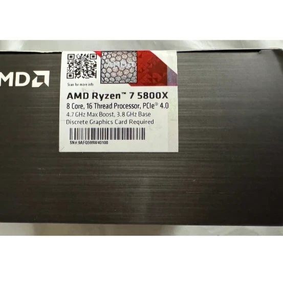 Processador Amd 5800x
