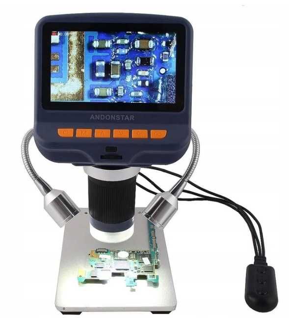 Andonstar AD106S Cyfrowy Mikroskop USB,10,9cm do PCB/Zegarów/Telefonów