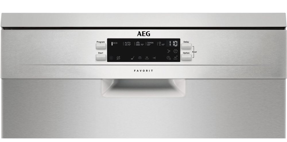 Máquina lavar loiça AEG Série 6000 — 14 talheres, inox, 44dB | AEG 6000 Series Dishwasher — 14 place settings, stainless steel, 44dB