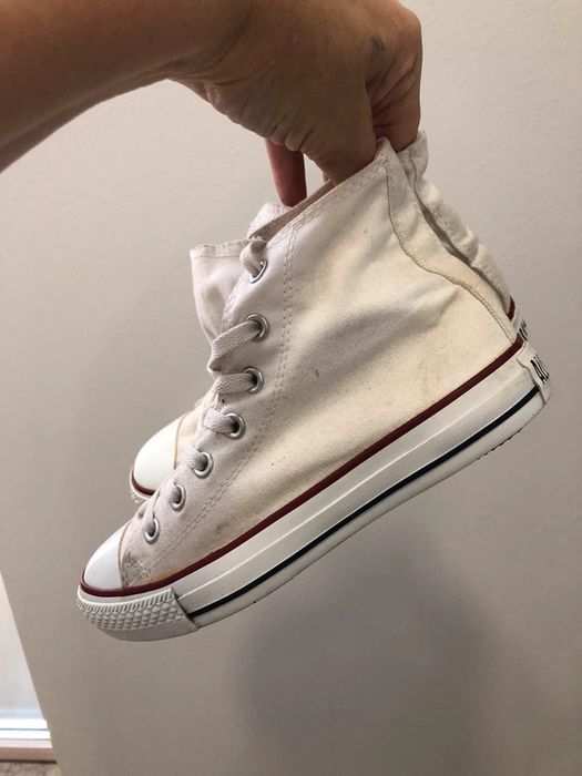 Trampki converse all star biaĹ‚e wysokie roz 37