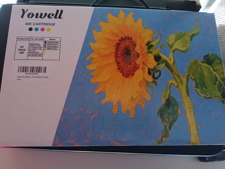 Tinteiros yowell  da Amazon