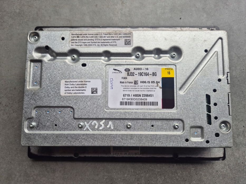 wzmacniacz jaguar xj x351 bj32-19c164-bg