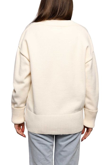 Кардиган AMI Paris Ami de Coeur Cardigan Beige