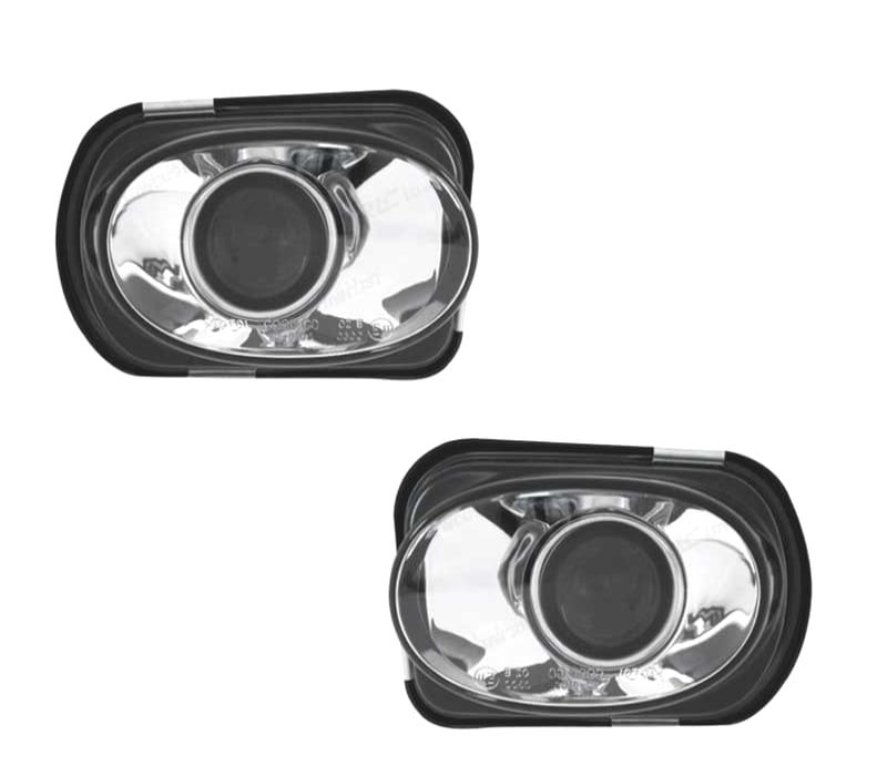 FARÓIS DE NEVOEIRO MERCEDES C W203 00-06 LOOK AMG