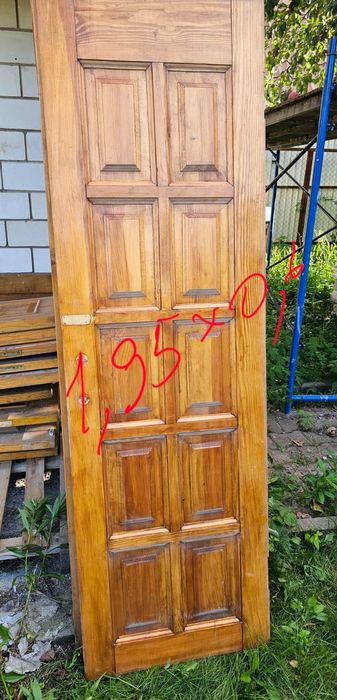 Двері внутрішні фільончасті сосна