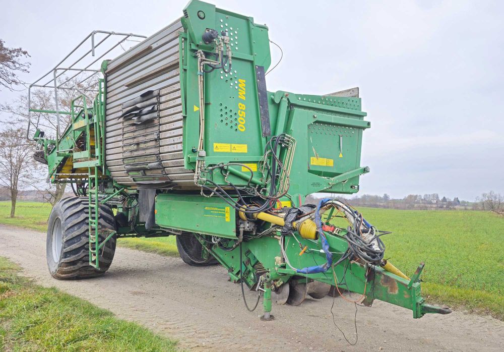 Kombajn ziemniaków wuhlmaus 8500 nie ropa grimme cebuli