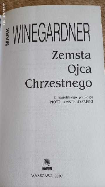 "ZEMSTA Ojca Chrzestnego" Mark Winegardner