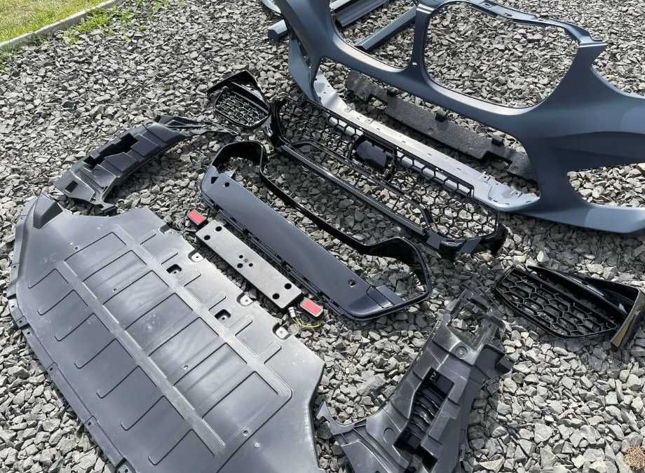 Обвес BMW G01 X3M F97 комплект бампер пороги вихлоп арки бмв м ф97
