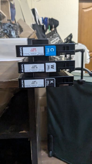 3 картриджі до прінтера Brother gt 3 (моделі 341/361/381).