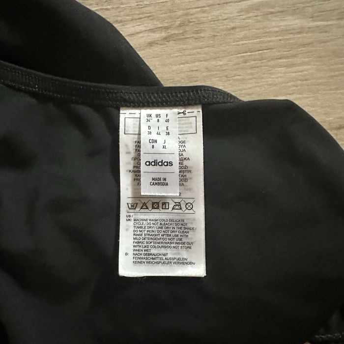 Adidas kostium jednoczesciowy czarny !
