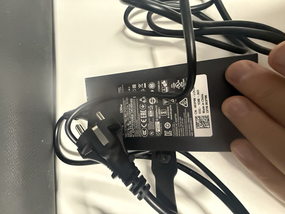 Stacja dokująca DELL D6000 + zasilacz 130W| USB-C / USB-A | 3 monitory