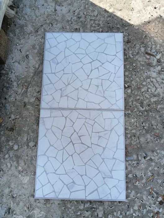 Матовая Белая плитка на Пол Mosaic 30x30 см