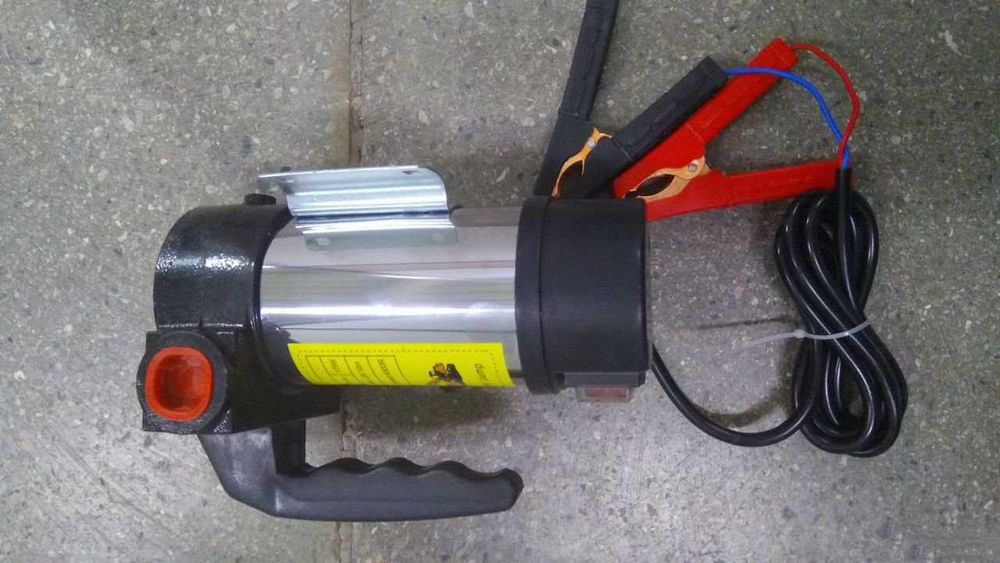 Насос для перекачки топливо 12-24V 40-60 л.мин насос-помпа
