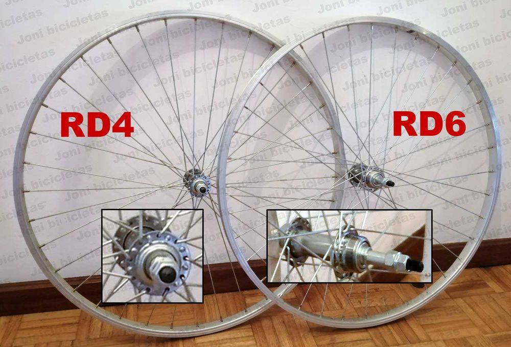 Rodas e aros de bicicleta