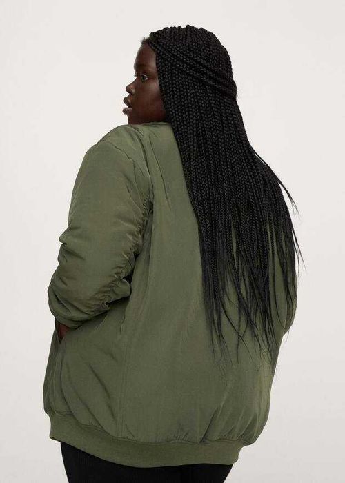 Mango жіноча куртка бомбер великий розмір 2xl plus size