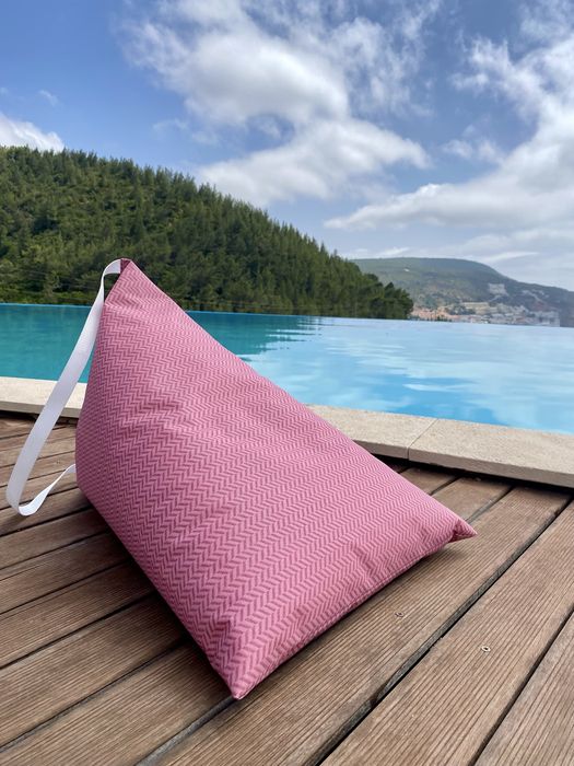 Almofada / Puff de Praia, Piscina, Campo, Casa… - ENTREGA IMEDIATA