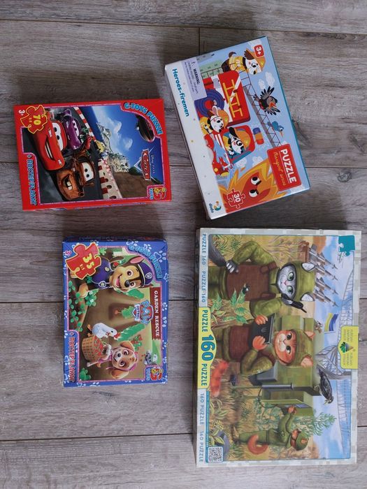 Дитячі пазли  4 шт