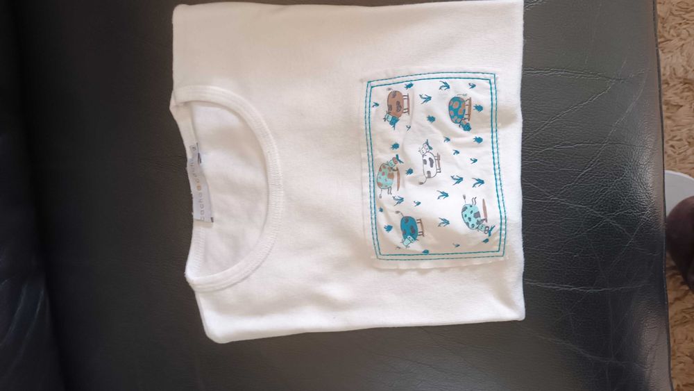 T-shirt branca da Cache Cache