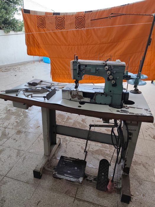 Maquina de costura recubrimento meter vibe e clorete