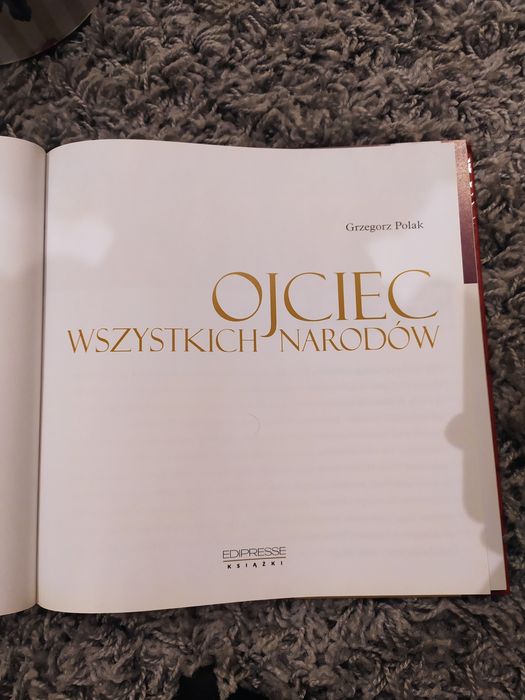 Książka Ojciec Wszystkich Narodow Jan Paweł 2