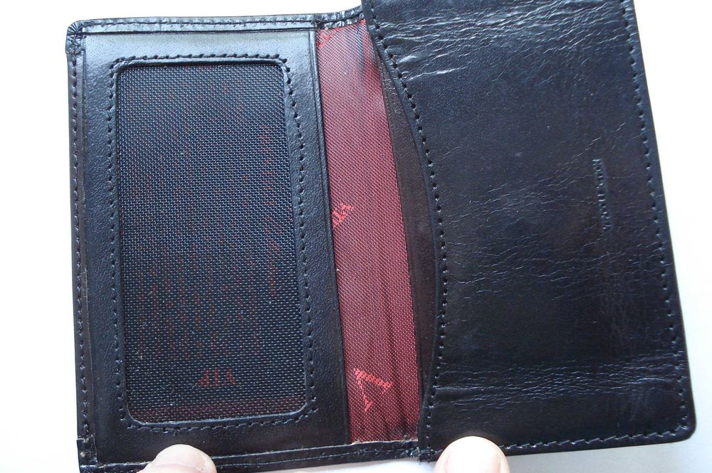 Wizytownik ze skóry, VIP Collection, nowy - sprzedam