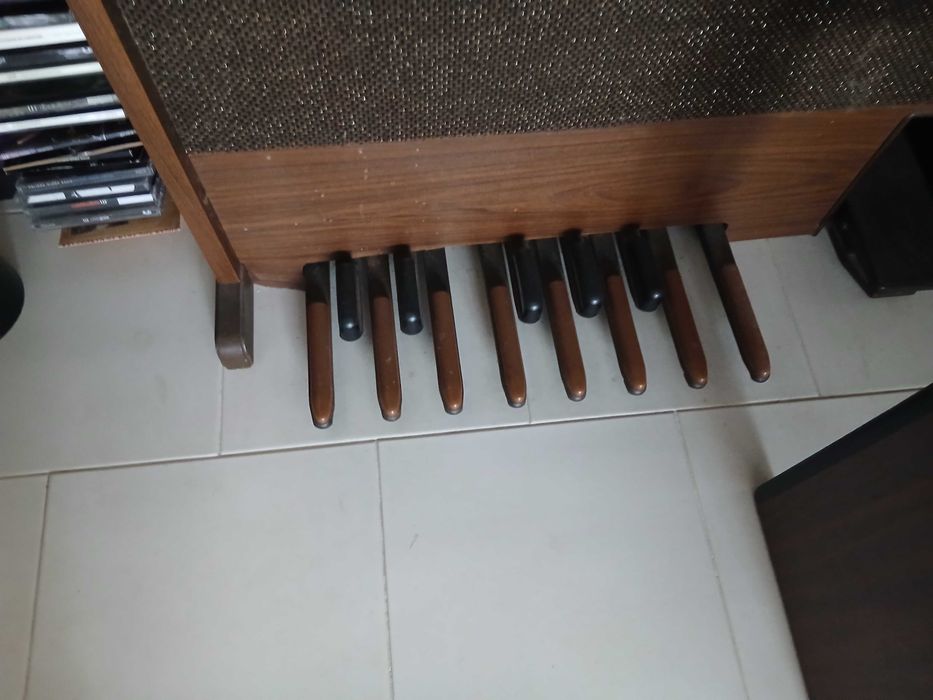 Órgão em bom estado e funcional