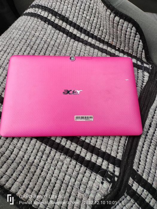 Tablet Acer uszkodzona matryca