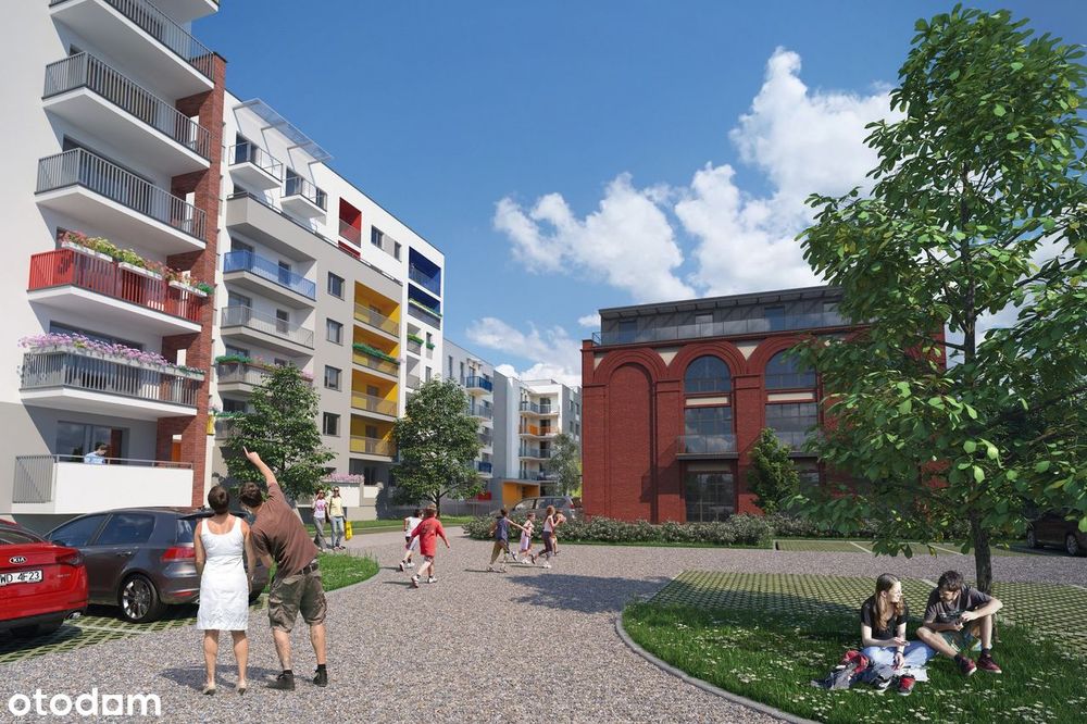 3-pokojowy Loft z prywatnym ogrodem, blisko Centrum, oddany w 2025r.