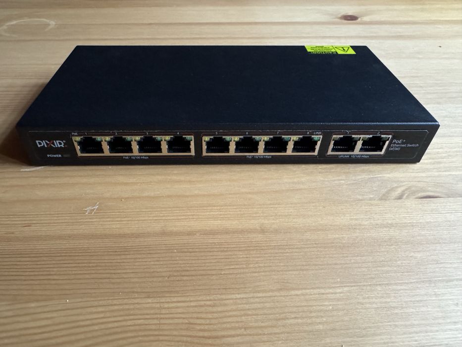 Switch PoE PIXIR PIX-POE8AT-2FE-90W