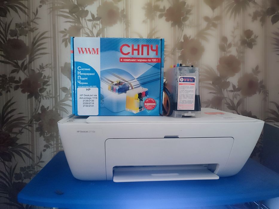 HP Desk jet 2710+снпч