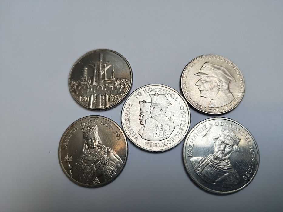 Monety PRL piękny stan
