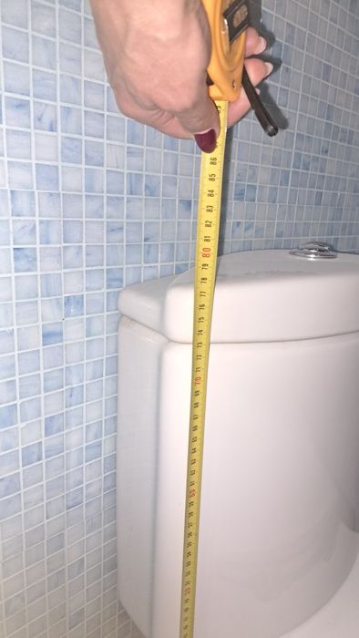 Sanita da roca com as medidas que se encontram na foto