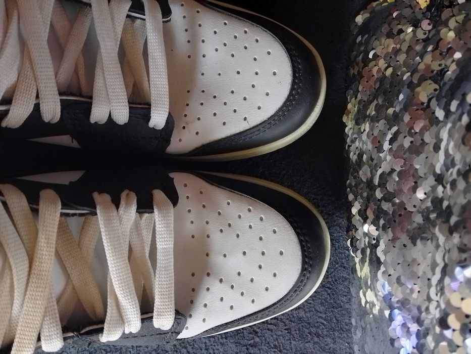 Buty Nike biało-czarne