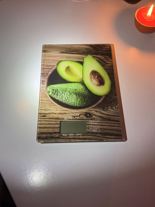 Кухонні електронні ваги DELFA KS-2611 (Avocado)