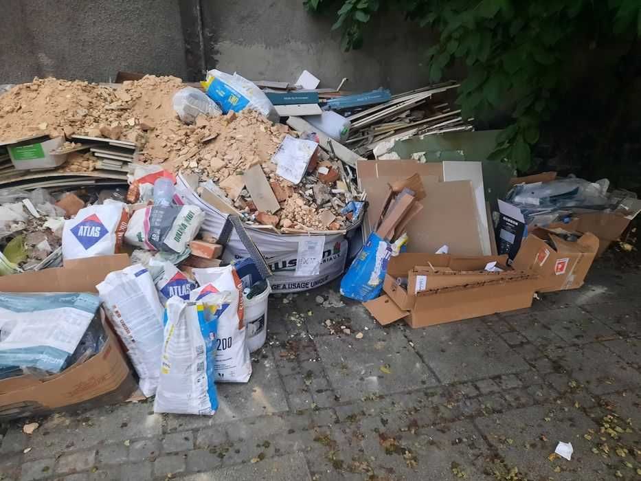 Sprzątanie wywóz WYCENA ZA DARMO, meble papa gruz ciuchy itd!!